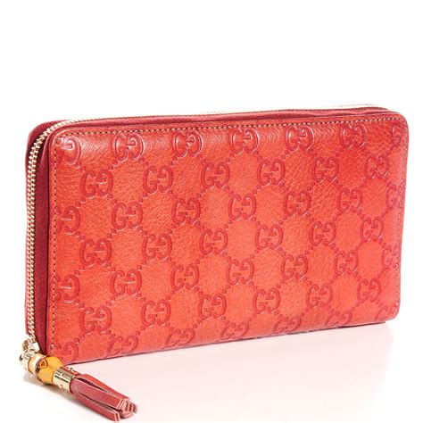 gucci guccissima zip around wallet|gucci zipper wallet.